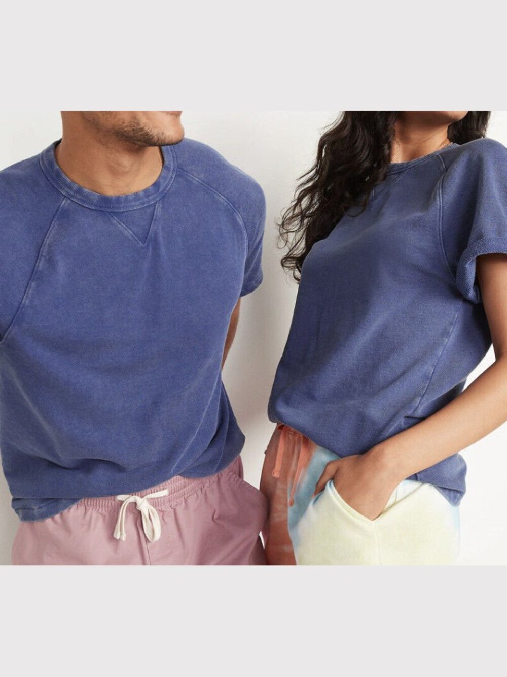 Old Navy Gender Neutral Classic French Terry Short Sleeve Sweatshirts